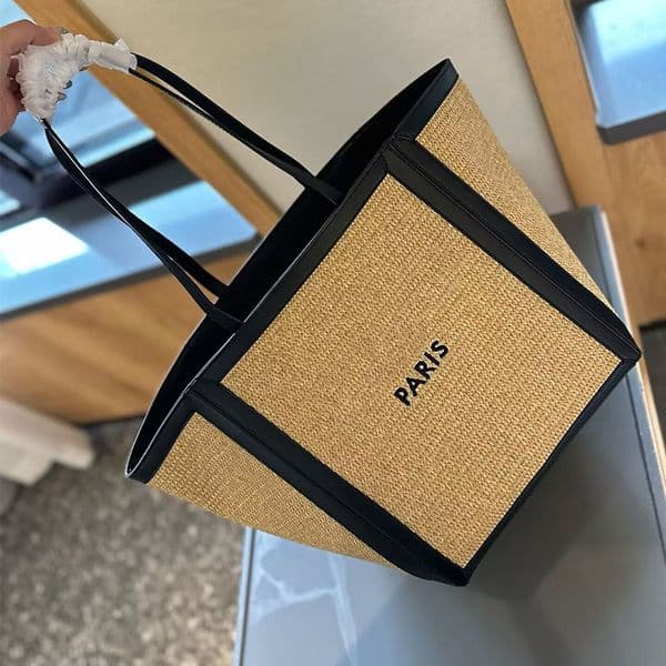 Tote Bag Women Canvas Totebag Straw Designer Bag Shoulder Bag Handbag Shopping Crossbody Fashion Clutch Casual Totes Beach Bag