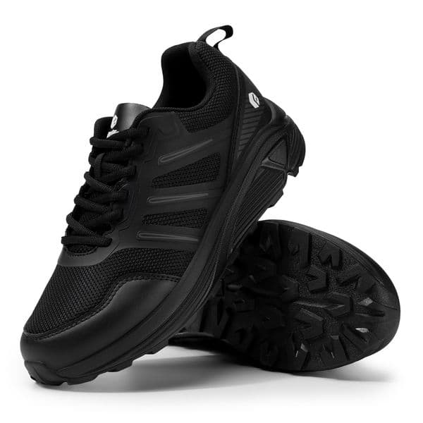 Fitville Trail Running Shoes Men's Extra Wide Sneakers Non-Slip Lightweight For Swollen Feet Arch Support Pain Relief