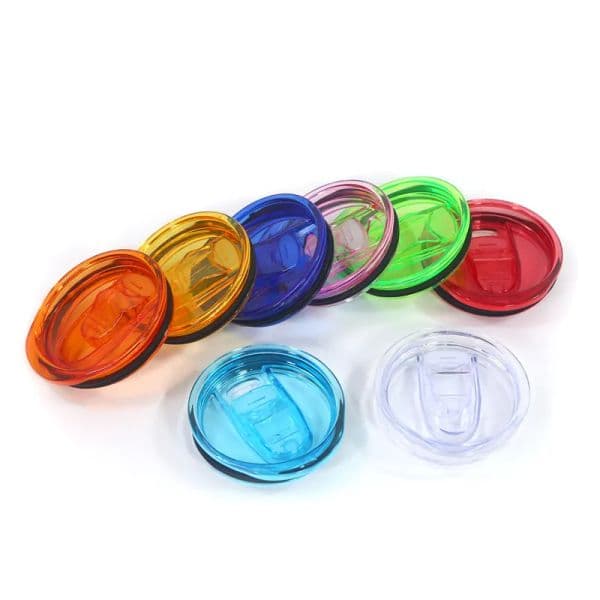Colored Sealing Lids Slide Lids Waterproof Seal Cover Replacement Resistant Spill Proof Covers for 20oz Tumbler Straight Beer Glasses 131 LL