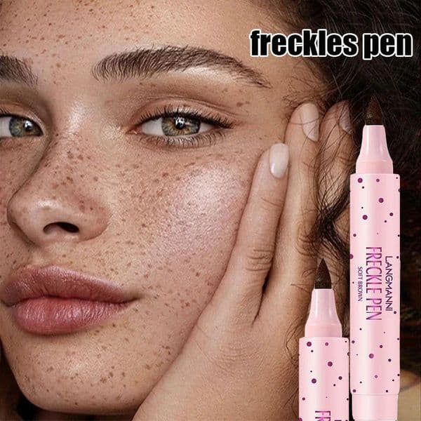 1PC Brown Lifelike Freckle Pen Concealer Dot Spot Pen Waterproof Long Lasting Easy and Convenient Face Concealer Makeup Cosmetic i240705