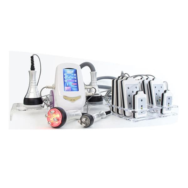 Portable 40k RF Cavitation Vacuum Slimming Machine Lipo Laser Fat Reduce Weight Cellulite Loss Skin Tightening Face Lifting Wrinkle Removal Body Shaping Sculpting