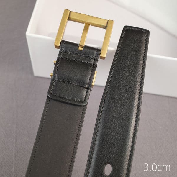 sports Women active gentle outdoor festival formal Belt for Genuine Leather 3cm Width High Quality Men Designer Belts Gold Buckle cnosme Womens Waistband