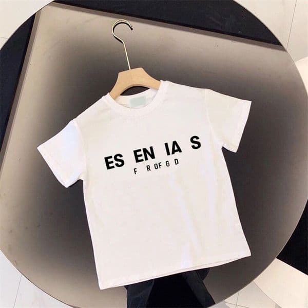 Luxury Child T Shirts Designer ESS T-shirts Brand Short Sleeves Boys Girls Tops Letter Print Classic Kids Tee -8 Sports Summer Leisure T Shirts DZD2407086