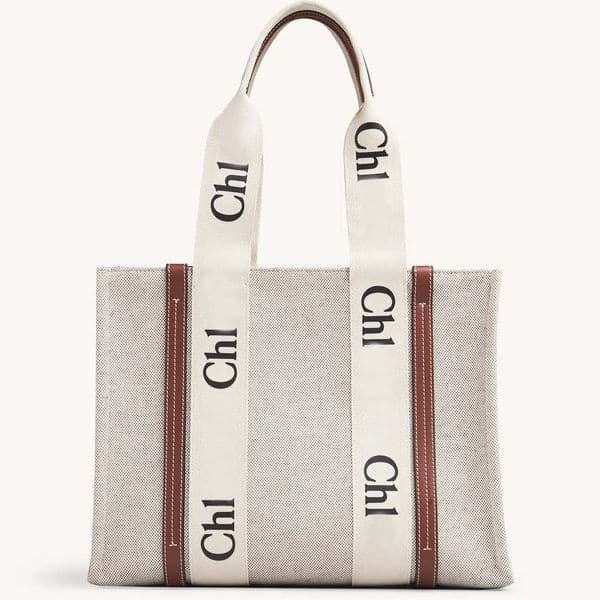 Women's Tote Bag - High-Quality Cotton Canvas Designer Shopper with Adjustable Strap