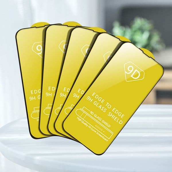 9D Full Cover Tempered Glass For Phone 16 15 14 13 12 11 Pro Max Xiaomi Redmi Note 7 8 Pro 6 5 4 4x 8T Samsung S24 Ultra S23 S22 Plus S21 S20 FE A53 A55 A54 A33 A34 Screen Protector