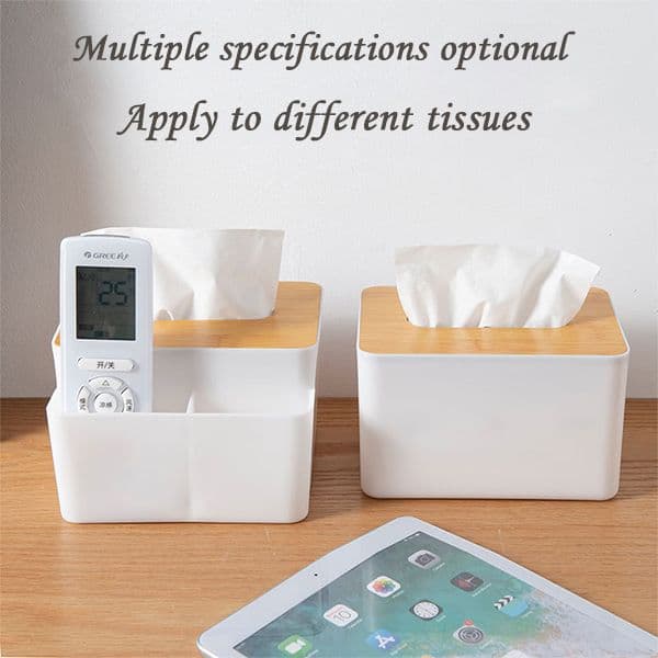 Classy Dining Room Essentials Box Featuring Exclusive Napkin Slots - Space-Saving Solution for Home Entertaining