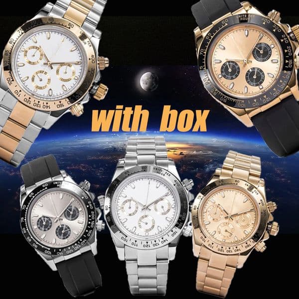 designer mens watch automatic nical montre 41mm folding buckle stainless steel strap waterproof uomo uhren