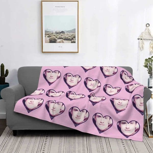 Josh Hutcherson Can You Blow My Whistle Baby Meme Blanket Flannel Autumn/Winter Portable Lightweight Thin Throw BlanketB270712