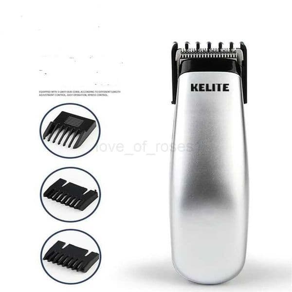 Mini Portable Travel Electric Man Beard Trimmer Dry Battery Mustache Styling Clipper Sharp Men Face Hair Remover ShaverM240715