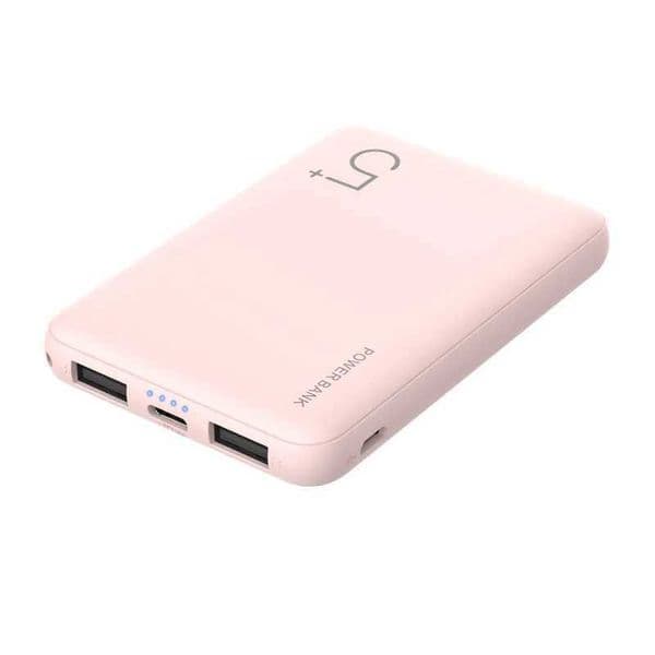 Portable Power Bank 5000mAh Mini External Battery Charger 2.1A Fast Charging Poverbank Mobile Charger Makaron Street Fashion M241026