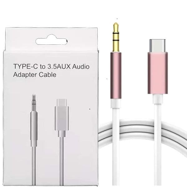 Type-C USB Cables Male To 3.5mm jack Earphone Car Stereo AUX audio Cable Cord Adapter For moblie phone with retial box