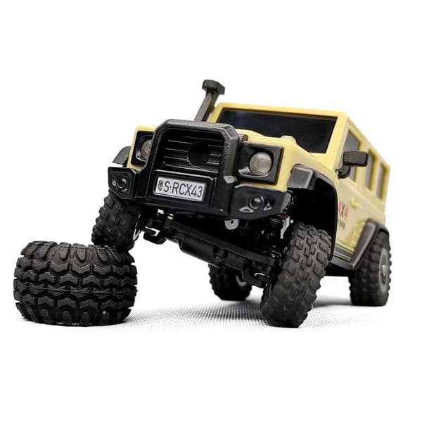 LDARC X43 RTR/BNR 1/43 Crawler RC Car full Time 4WD Remote control Mini Climbing Vehicle Toy desktop off Roader M250104