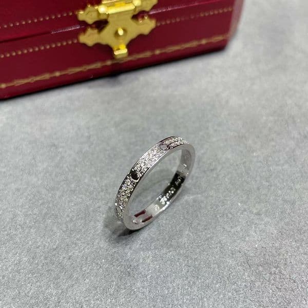 Ring designer ring Classic for Rings Cluster Rings Women Designer Simulated Jewelry Diamond White Cross Stud Jewelry Wedding Rings size 5-11 3 colours very good