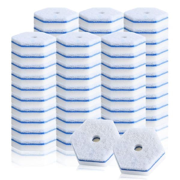 Compatible With Clorox, Refills Wand, Disposable Wand Heads, Toilet Brush Replacement Head B2