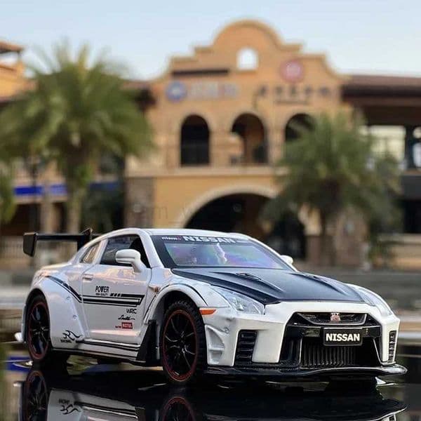1 32 Nissan Skyline Ares GTR R34 R35 Alloy Sports Car Model Diecasts Metal Toy Racing Car Model Simulation Collection Kids GiftsM240717
