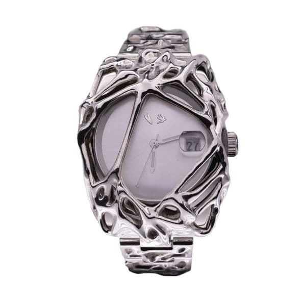 Watch Woman Designer Processing Custom Design Alabaster Quartz Watch With Unique Claw high quality Shape Movement For Men lady Goth Charms Jewelry Making Fine