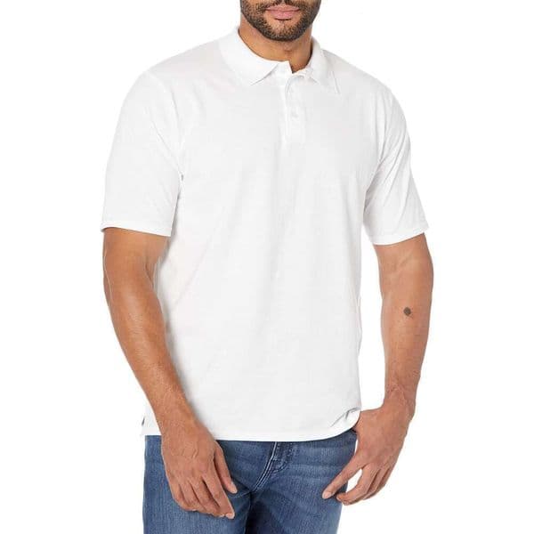 Mens Polo Shirt Designer t shirt Mens FreshIQ Shirt, Moisture-Wicking Performance Polo Shirt Free shipping