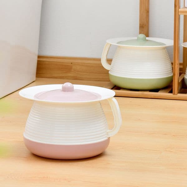 Plastic Thickened Spittoon for the Elderly Children's Potty Urinary Pot Household Men's and Women's Bedroom with Lid Adult Urinary Pot