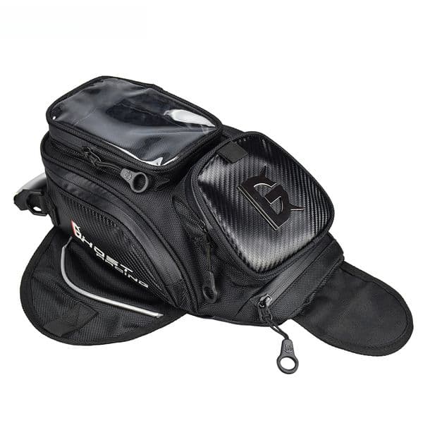 Motorcycle Magnet Bag Touch Navigation Fuel Bag Dustproof Bag Motorcycle Fuel Bag Knight Satchel Waist Bag Equipment