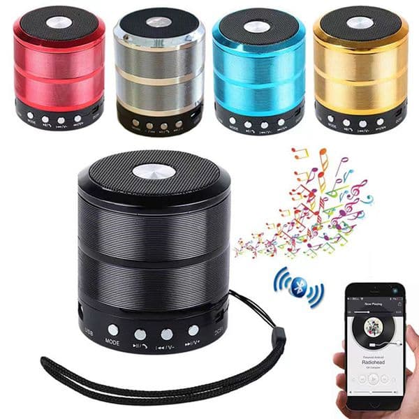 Cross-border portable Bluetooth speaker mini home audio portable card computer desktop subwoofer speaker wholesale