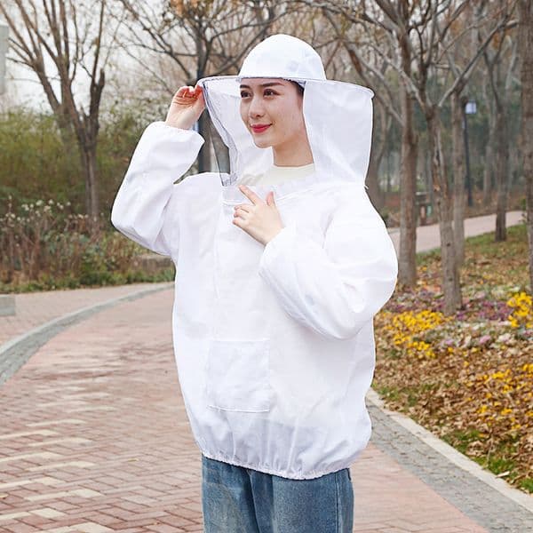 Anti-bee clothing breathable beekeeping clothing anti-bee clothing anti-bee cap bee tools anti-bee clothing breathable camouflage clothing