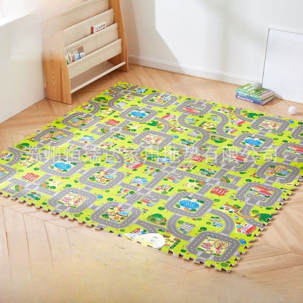 Source manufacturers wholesale puzzle floor mat children's floor mat stitching foam floor mat blemish thick crawling mat