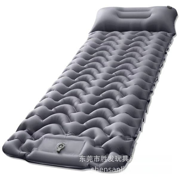 Outdoor Inflatable Mattress Lightweight Portable Camping Moisture-proof Travel Car Nap Storage Outdoor Tent Inflatable Mattress
