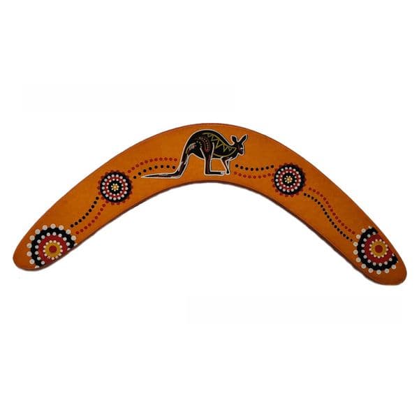 Children's wooden boomerang flying around wooden V-shaped label darts pull back label cross-border outdoor UFO toy