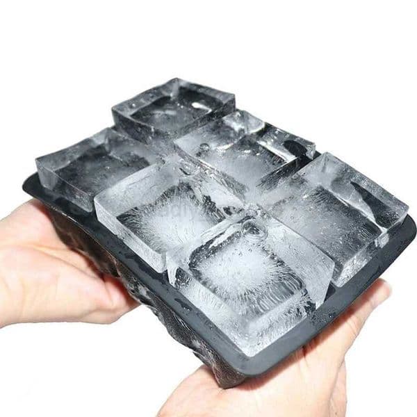 4/6/8 Grid Silicone Ice Cube Mold Big Square Ice Cube Tray Mold Ice Cube Maker Non-toxic Durable Bar Pub Wine Ice Blocks MakerM240719