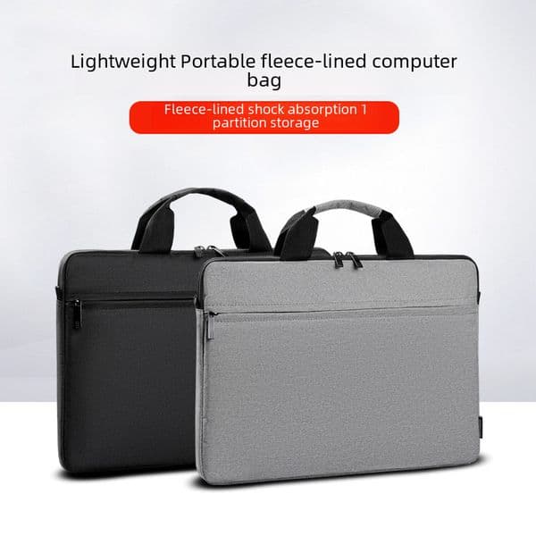 Qing Xi laptop bag 14/15.6 inch handbag wholesale gift savior Huawei HP Asus