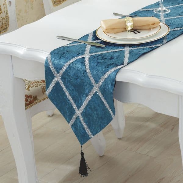 Modern Simple Fashion Bed Flag European Style New Bed Flag Tea Table Cloth Large Diamond Table Flag Table Flag Table Flag Piano Cover