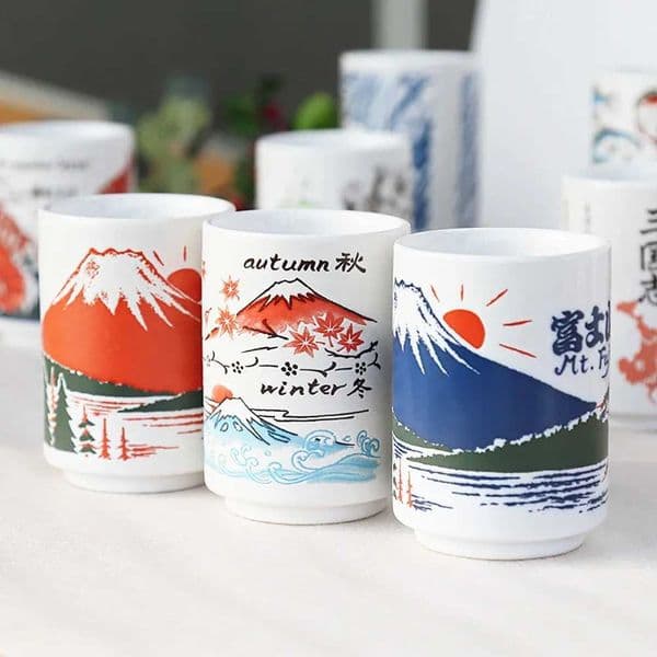 perfume 2026 Japanese Impression Ceramic Mugs 300Ml Tea Wine Sushi cologne Sake Cup Funny Family Restaurant Decoration Travel Gift For Friendsbr240720 Free Ship
