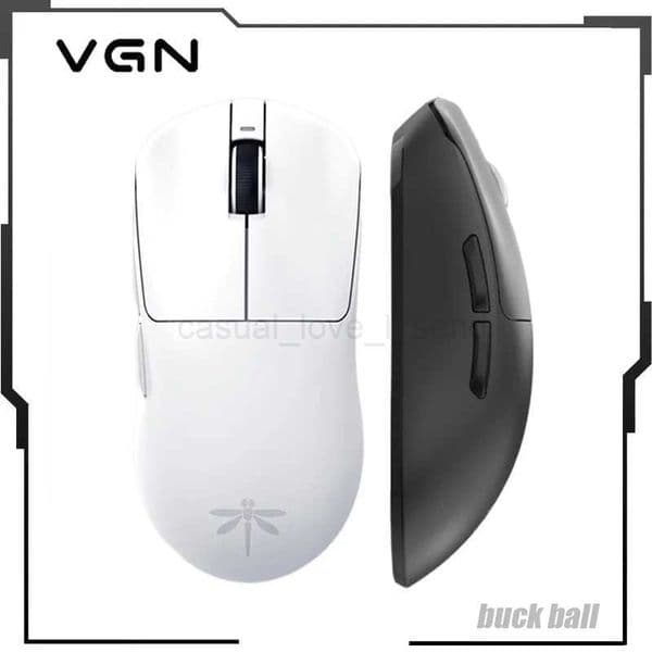 VGN Dragonfly F1 2.4G Wireless Mouse PAW 3395 Rechargeable Type-C Dual-mode Gaming Mouse Fps Light Weight Pc Gamer AccessoriesCL240720