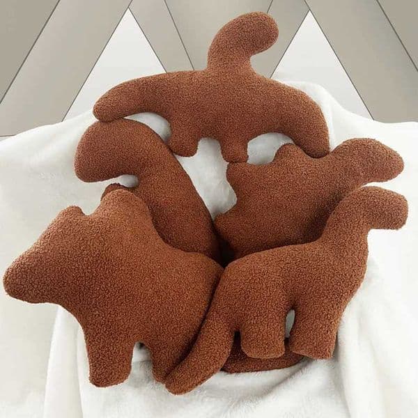 Nugget Pillow Dino Chicken Nugget Plush Pillow Cartoon Dinosaur Plush Pillow Stuffed Animal Plush For Kids Baby GiftB270720