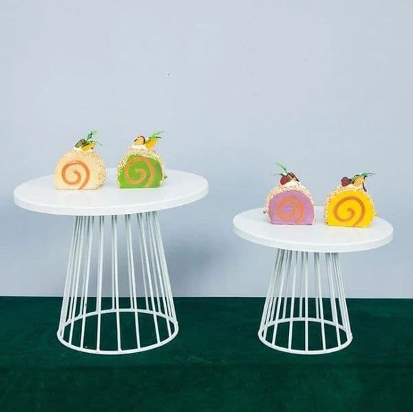 Cake Stand Home Party Dessert Table Display Rack Dessert Cake Tray Cold Meal Tea Break Table Afternoon Tea Center Rack Metal1p3p 240711