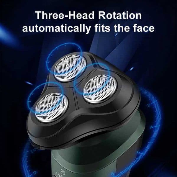 New 9D electric shaver USB car mounted high-power full body beard washing knife four in one charging shaverX2407206