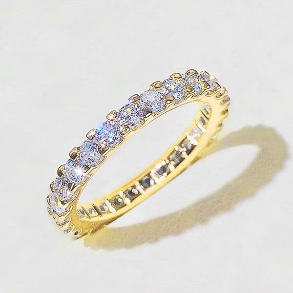 Designer Ring Diamond Ring Women Men Couple Wedding Ring Luxury Jewelry Ladies Girl Party Gift Accessories Size 5-12