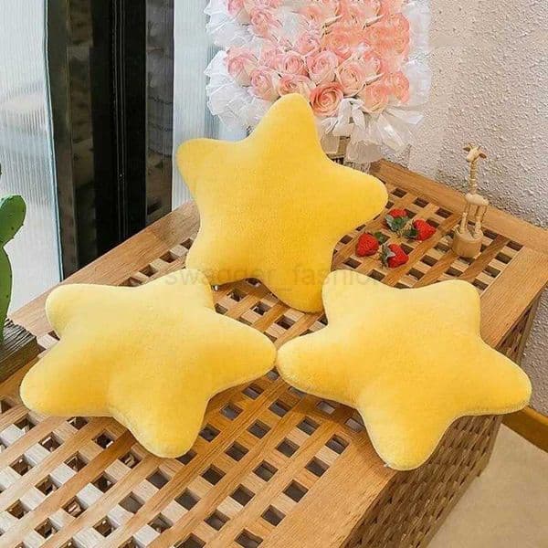 Star Throw Pillow Plush Doll Toy Super Soft Sleeping Pillow Sofa Cushion Bedroom Ornaments Office Girl Birthday GiftB270720