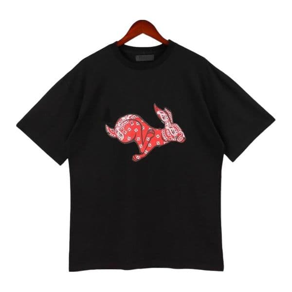 Mens Tshirts Designer Tshirt Man Shirt Designer T Shirts Women Summer Letter Couple Tshirts Casual T-Stirt Short Sleeve Round Crew Neck Cotton Tee Rabbit T