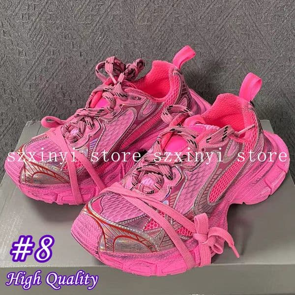 Fashion Designer Wide Soled Lace up Running Shoes Sneakers Sports Shoes for Women and Men 35-45