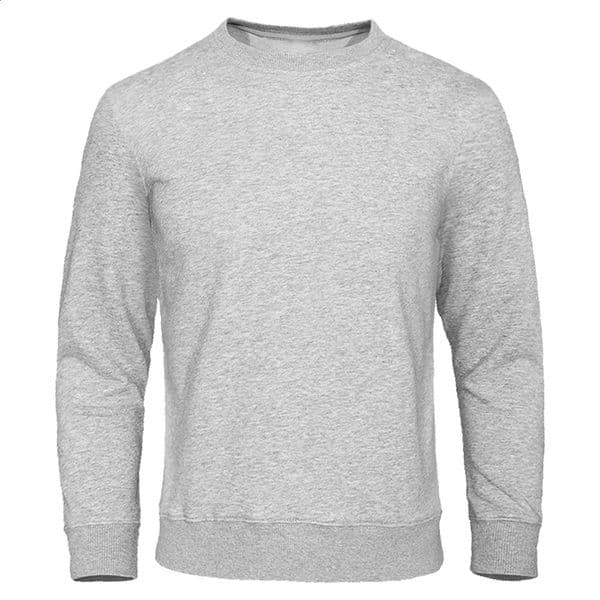 Oversized Pullover Solid Color Warm Men Clothes Fashion Crewneck Hoody Casual Loose Sweatshirt Oversize Street Sportswear 240722