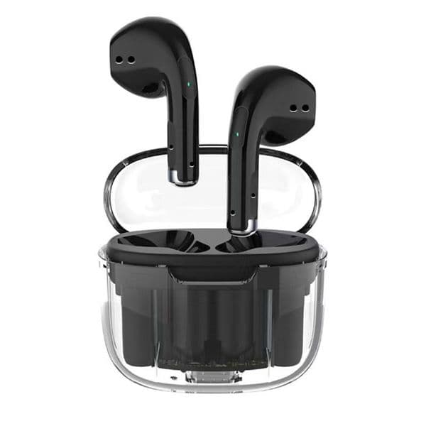 Charging warehouse long life transparent TWS binaural wireless sound movement earphone blue tooth earphone