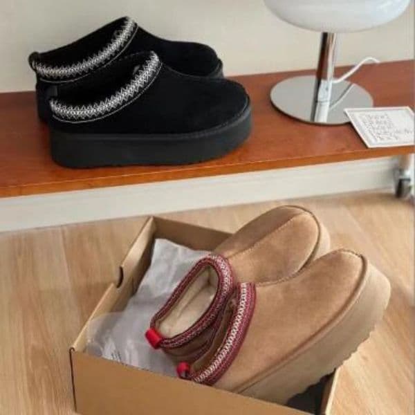 Designer Tazz Slippers Womens Slides Sandals Women Winter Tasman Slipper Boots Snow Shoes Classic Ankle Black Pink Sandal