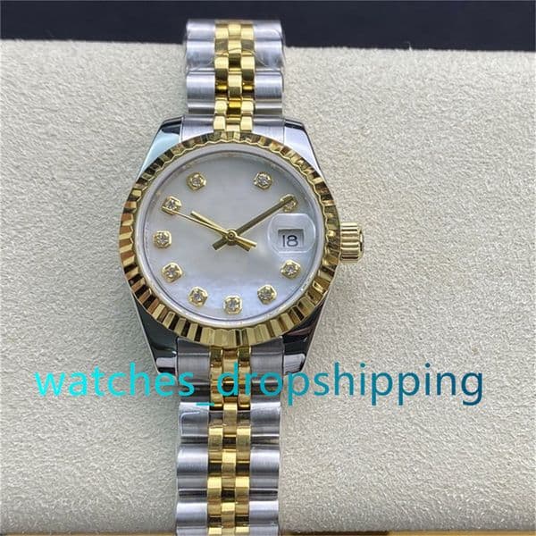 12 Styles 28mm Ladies Watch Automatic Movement 904l Jubilee Steel Bracelet Sappire Glass Womens Watches Gifts
