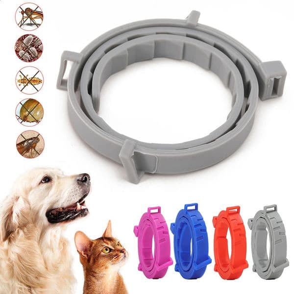 s Flea And Tick Collar for Dogs Cats Up To 8 Month Antimosquito Insect Repellent Breakaway Cat 240722