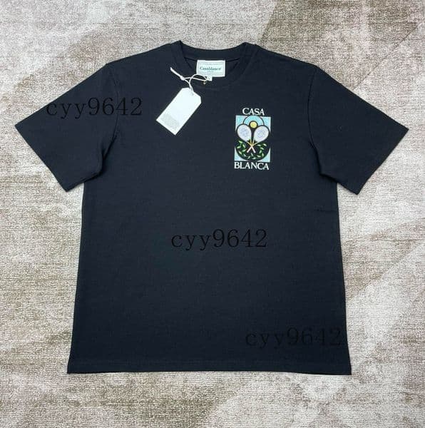 Men's Plus Tees & Polos T-SHIRTS Round neck embroidered and printed polar style summer wear with street pure cotton rett