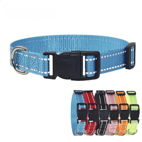 Nylon Dog Collar and Leash Set Pet Collars for Small Medium Large Dogs Accessories 240722