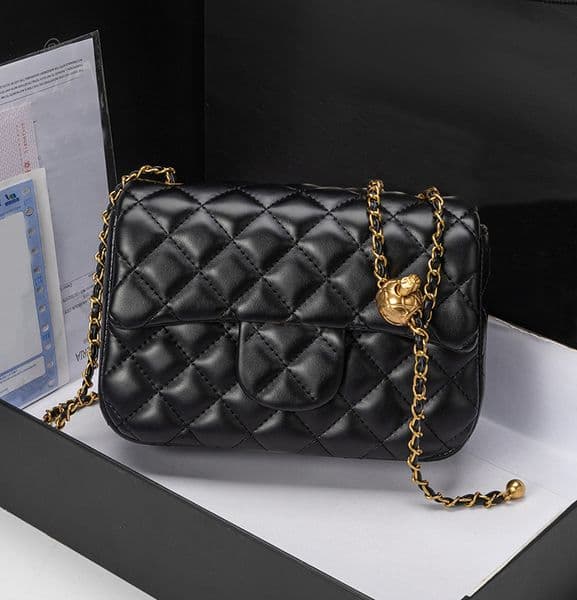 Shoulder Bag quality High Luxurys Designer Handbags Fashion women crossbody Handbag classic Fang Pangzi golden ball chain bag Clutch Totes ladies Purses Wallet 10A