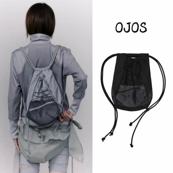 Backpack Nylon Korean Fashion Unisex Casual Open Pocket Small Bag Detachable High-Capacity Travel Backpack Sport Backpack 240725