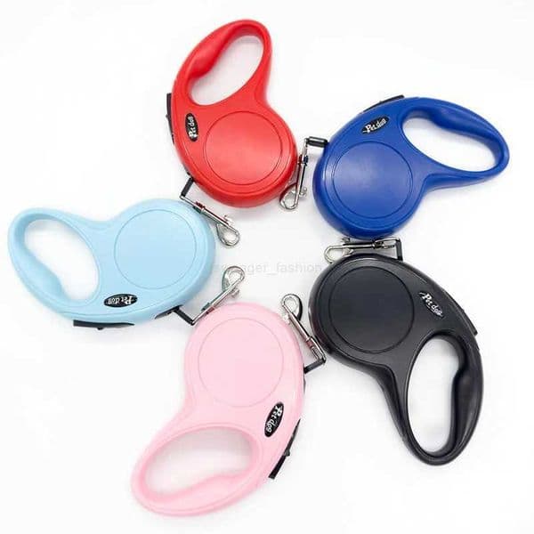 3m 5m Automatic Retractable Pet Leash For Small Medium Dogs Durable Nylon Cat Lead Extend Puppy Walking Running Traction RopeLk240725